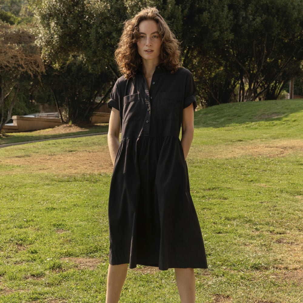 The Parklet Shirtdress® | Black - Image 3