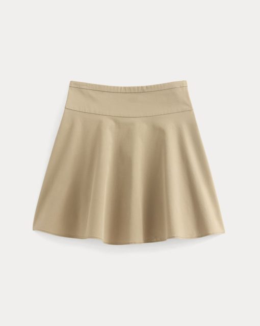 Alternative view of The Circle Mini Skirt | Warm Trench