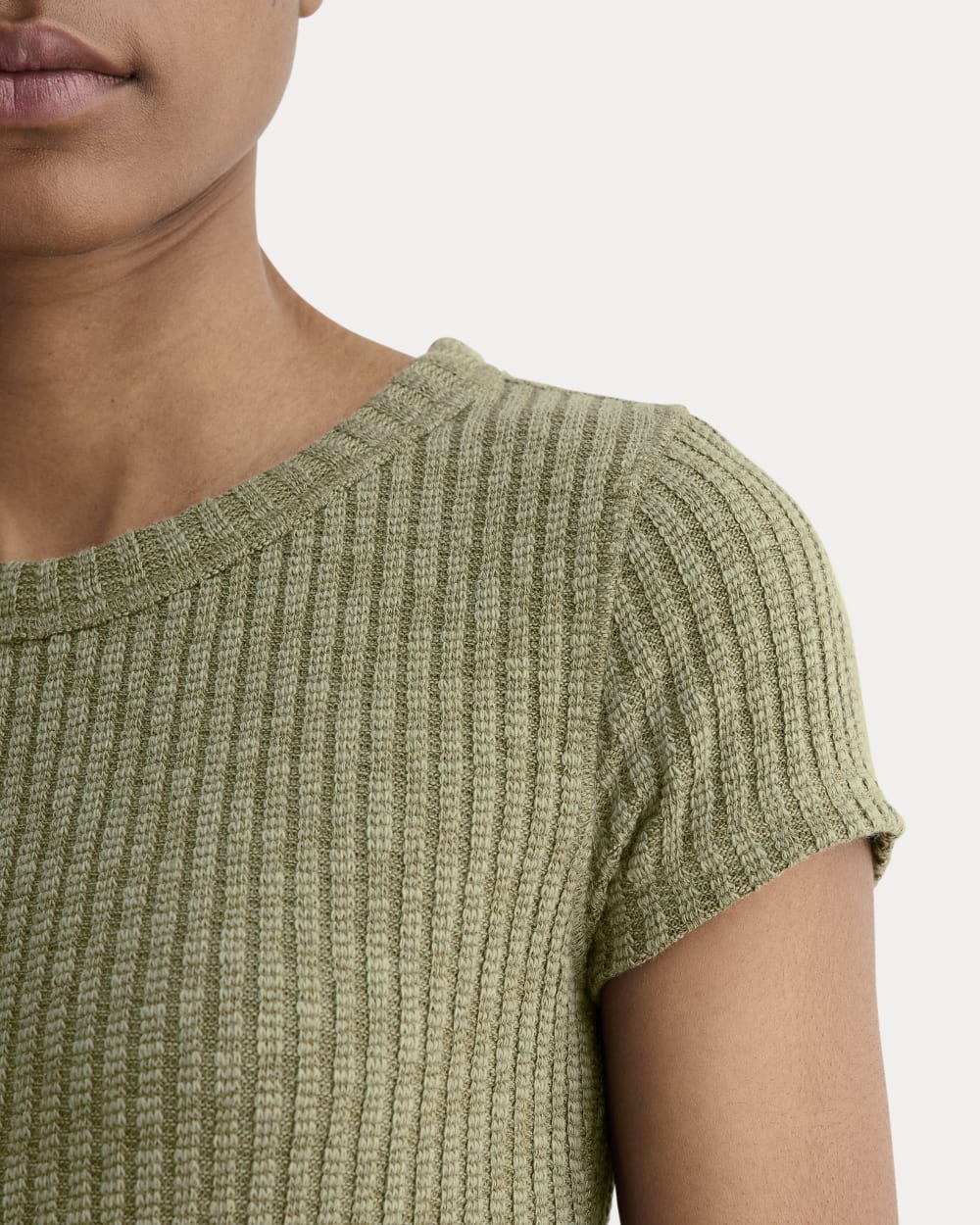 The Cozy Rib Tee | Kalamata - Image 4