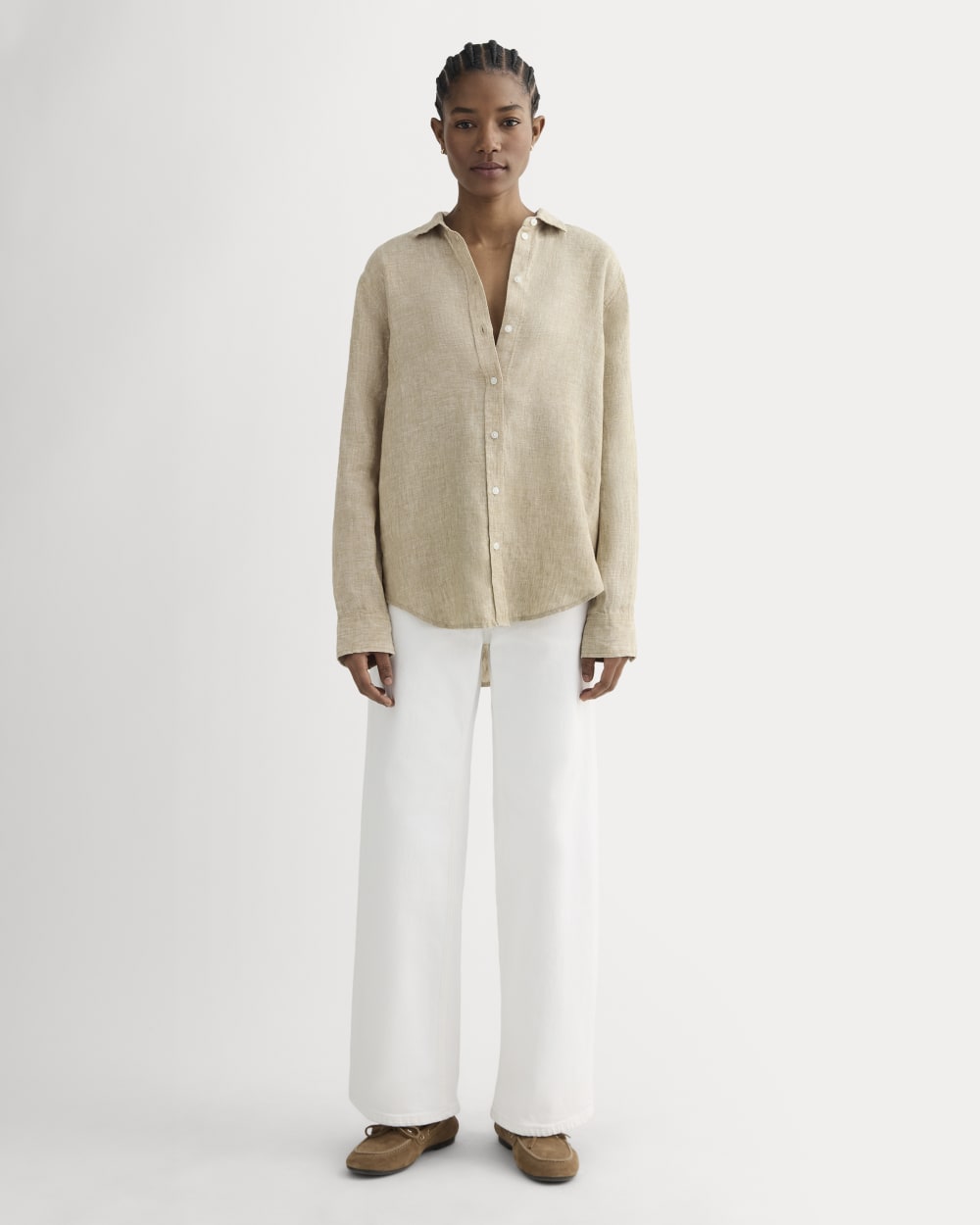 The Must-Have Shirt in Linen | Cornstalk Chambray - Image 3