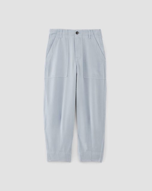 Alternative view of The Utility Pant in Buttersoft | Chambray Blue