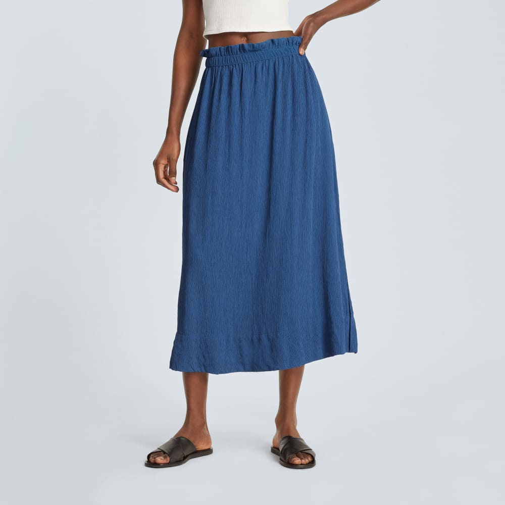 The Naia™ Ripple Skirt | Deep Blue - Image 2