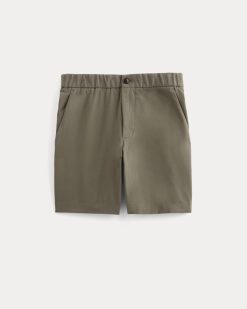 Alternative view of The Pull-On Performance Chino Short | Abalone