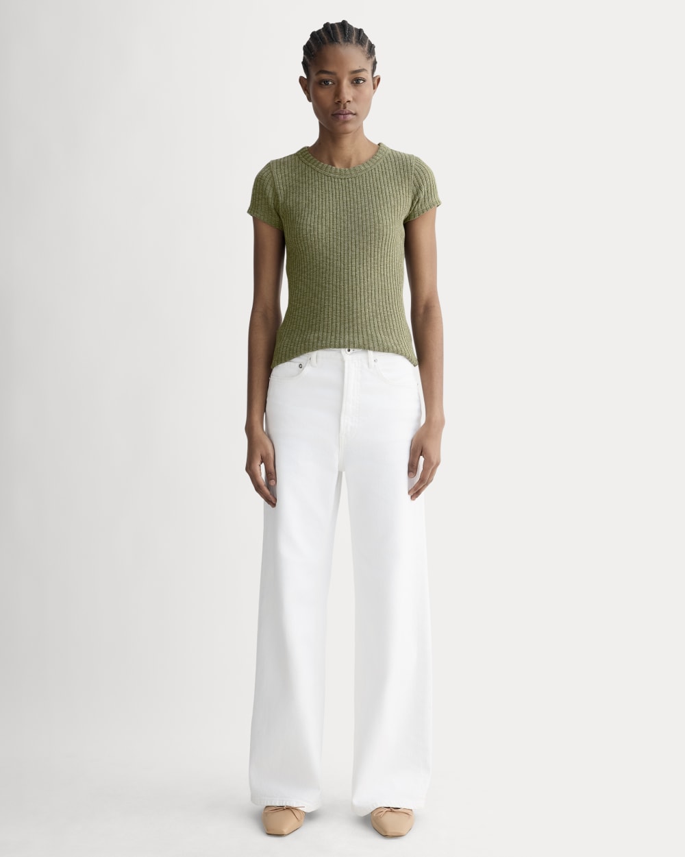 The Cozy Rib Tee | Kalamata - Image 3