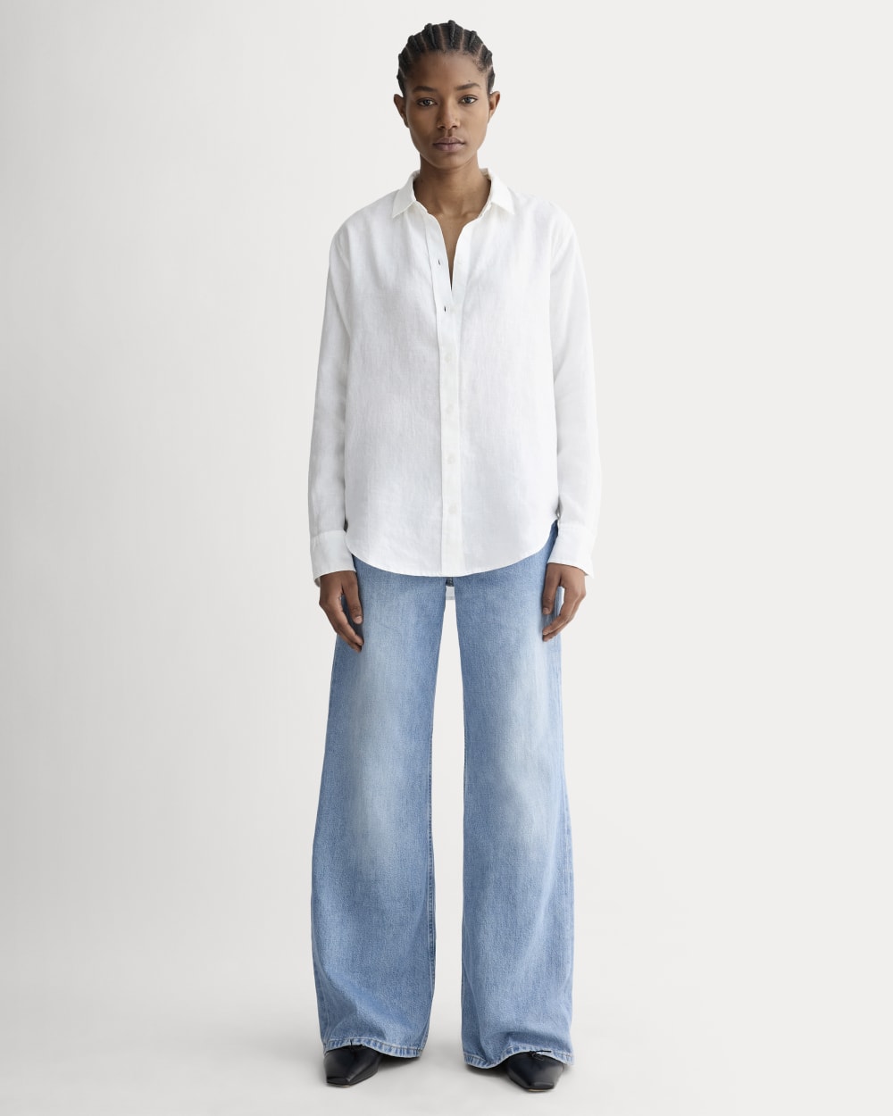 The Must-Have Shirt in Linen | White - Image 3