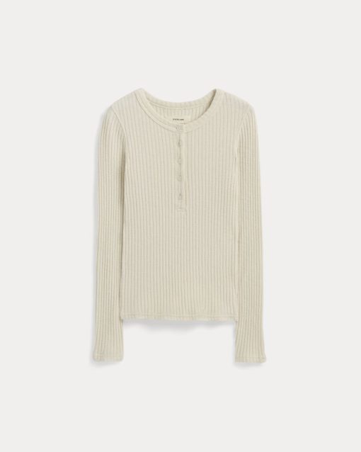 Alternative view of The Cozy Rib Henley | Bone