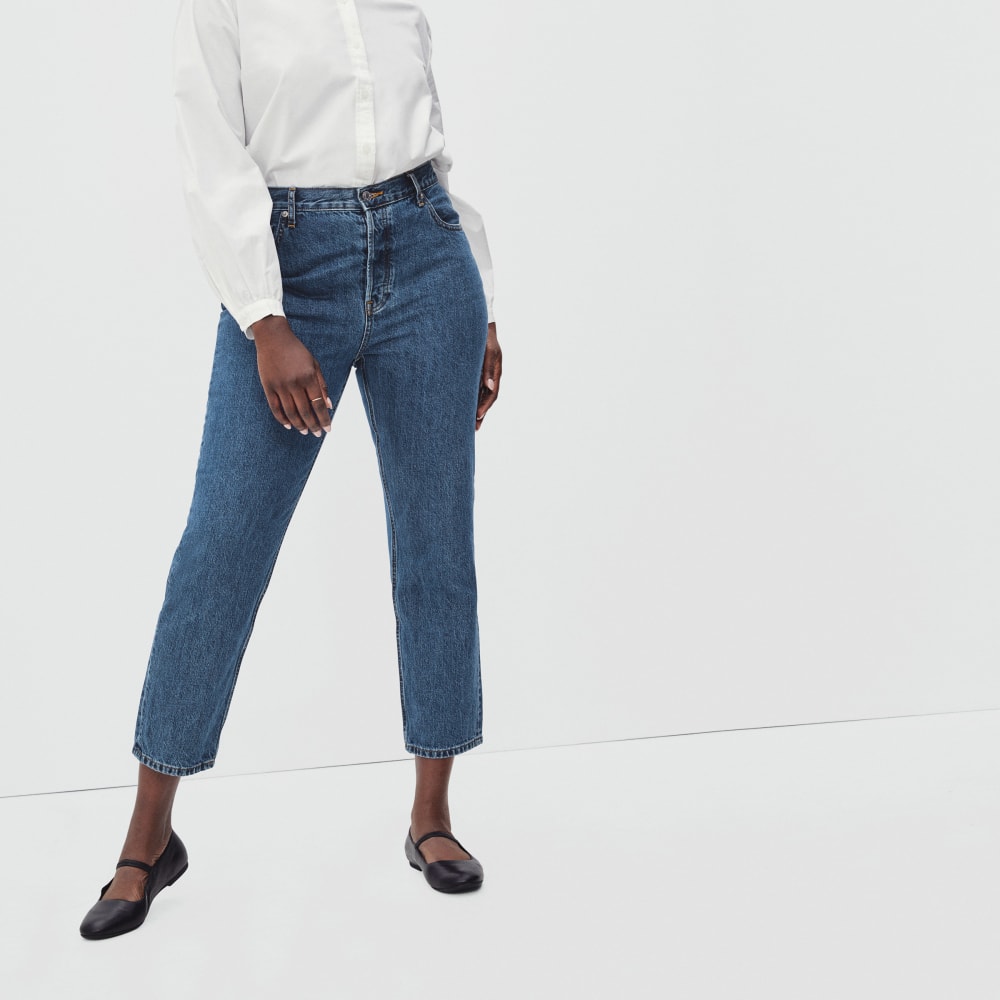 The '90s Cheeky Hourglass Jean | Medium Blue Wash | 28.5 Inseam