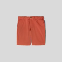 Alternative view of The Pull-On Performance Chino Short | Redwood