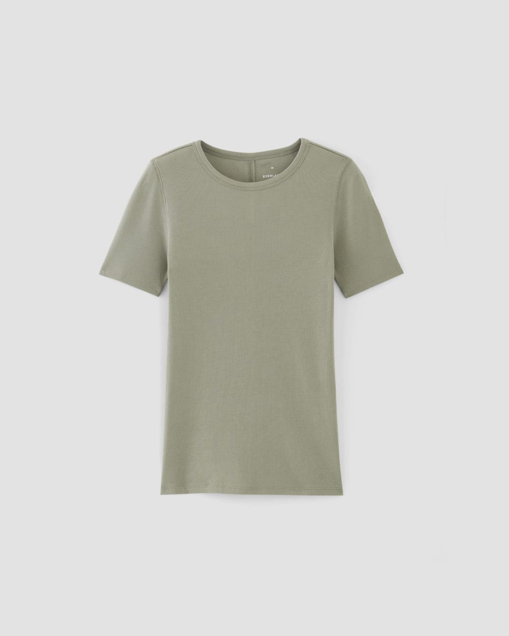 The Luxe Rib Crew | Sage Green - Image 2