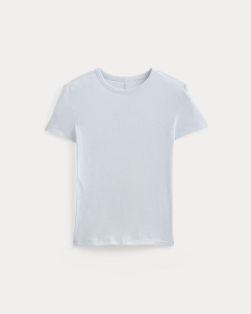 Alternative view of Tissue Short-Sleeve Crew | Skywriting