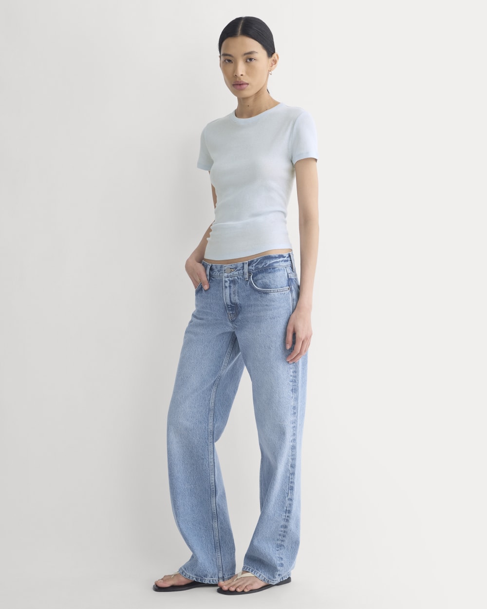 Tissue Short-Sleeve Crew | Skywriting - Image 3