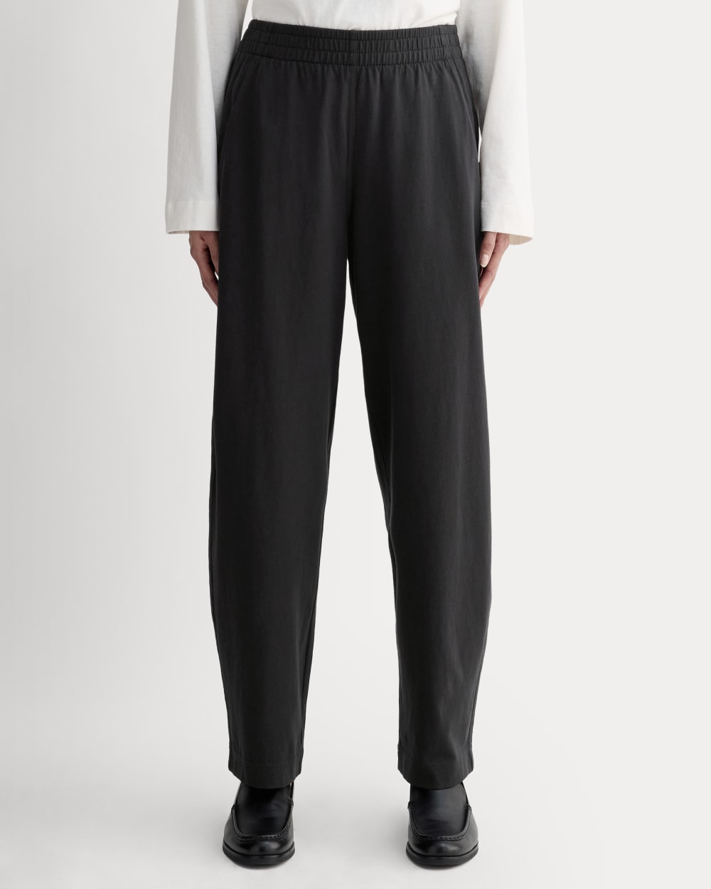 The Off-Duty Barrel Pant | Black - Image 3