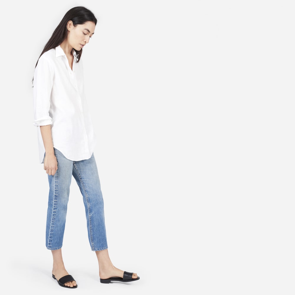 The Must-Have Shirt in Linen | White - Image 3
