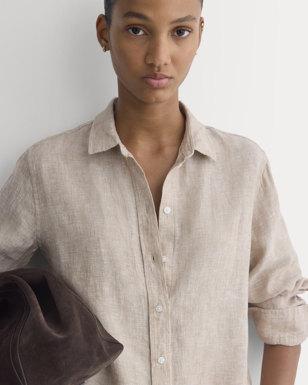 The Must-Have Shirt in Linen | Cornstalk Chambray - Image 4