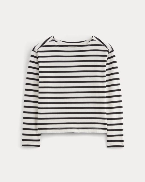 Alternative view of The Mariner Tee | Bone / Black
