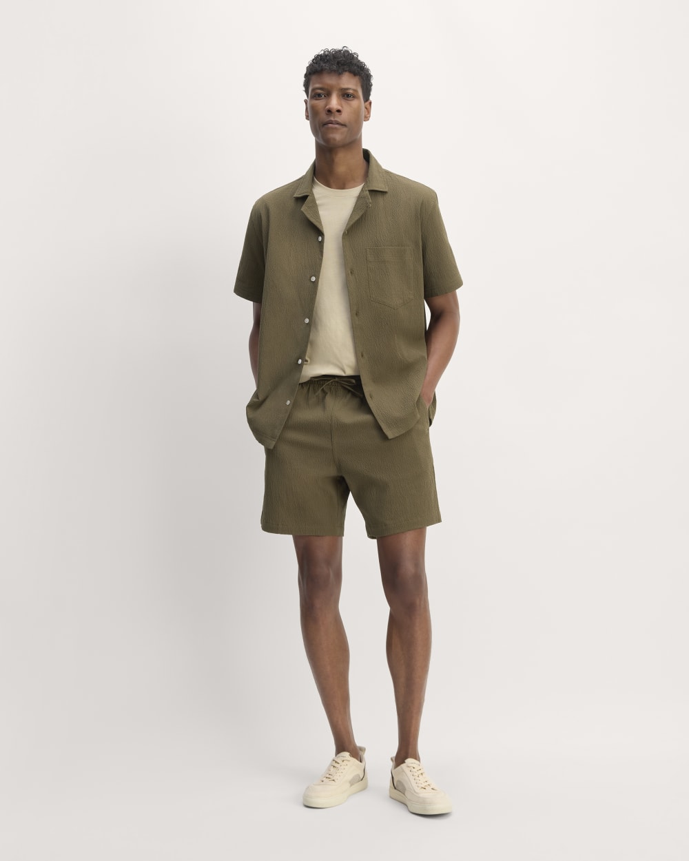The Seersucker Short | Beech