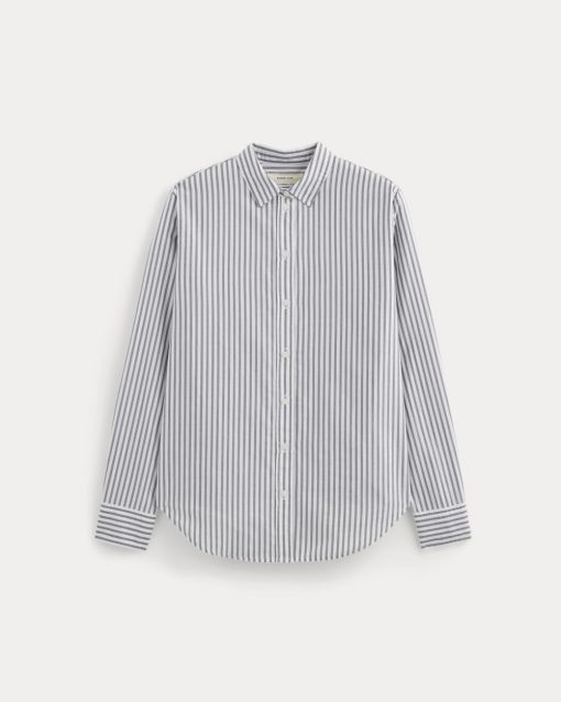 Alternative view of The Must-Have Shirt in Silky Cotton | Periscope / Bone