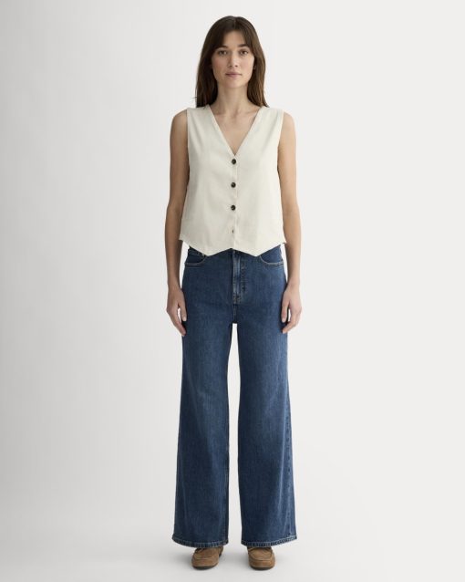 The Way-High® Sailor Jean |  Deep Blue | 27.5 Inseam