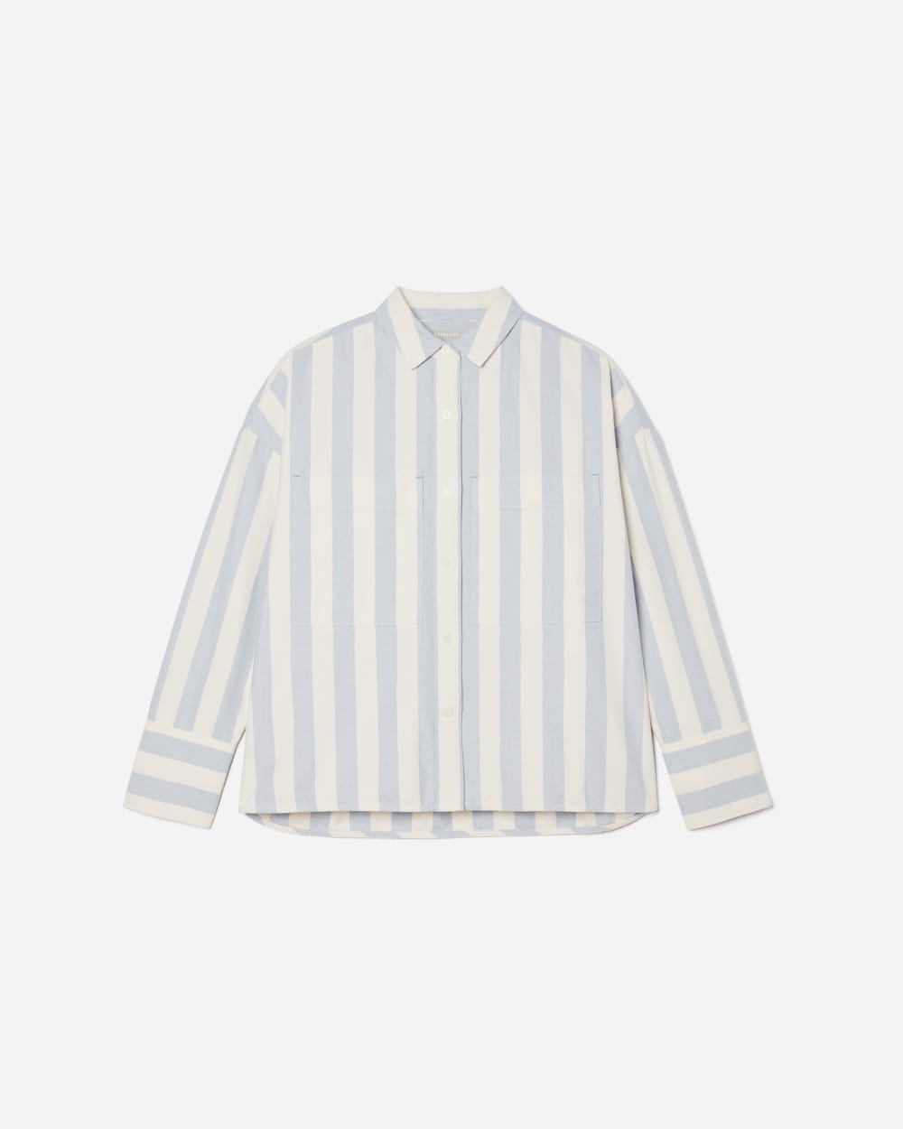 The Boxy Oxford | Blue / White - Image 4