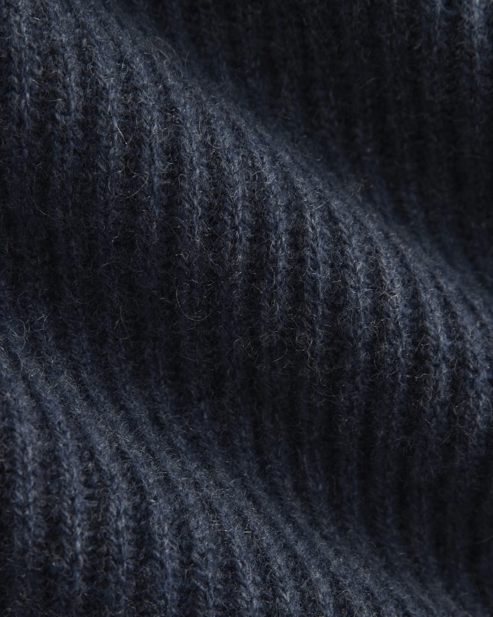 The Cocoon Crew in Wool Cashmere | Indigo - Image 6