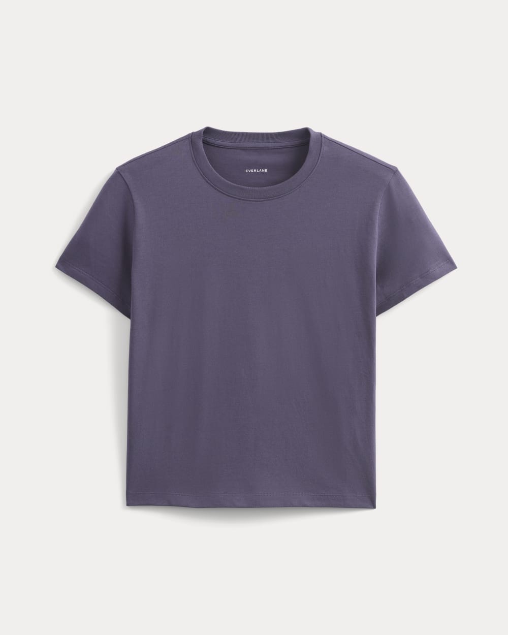 The Box-Cut Tee in Essential Cotton | Graystone | No Pocket - Image 2