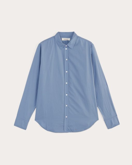 Alternative view of The Must-Have Shirt in Silky Cotton | Bluebell