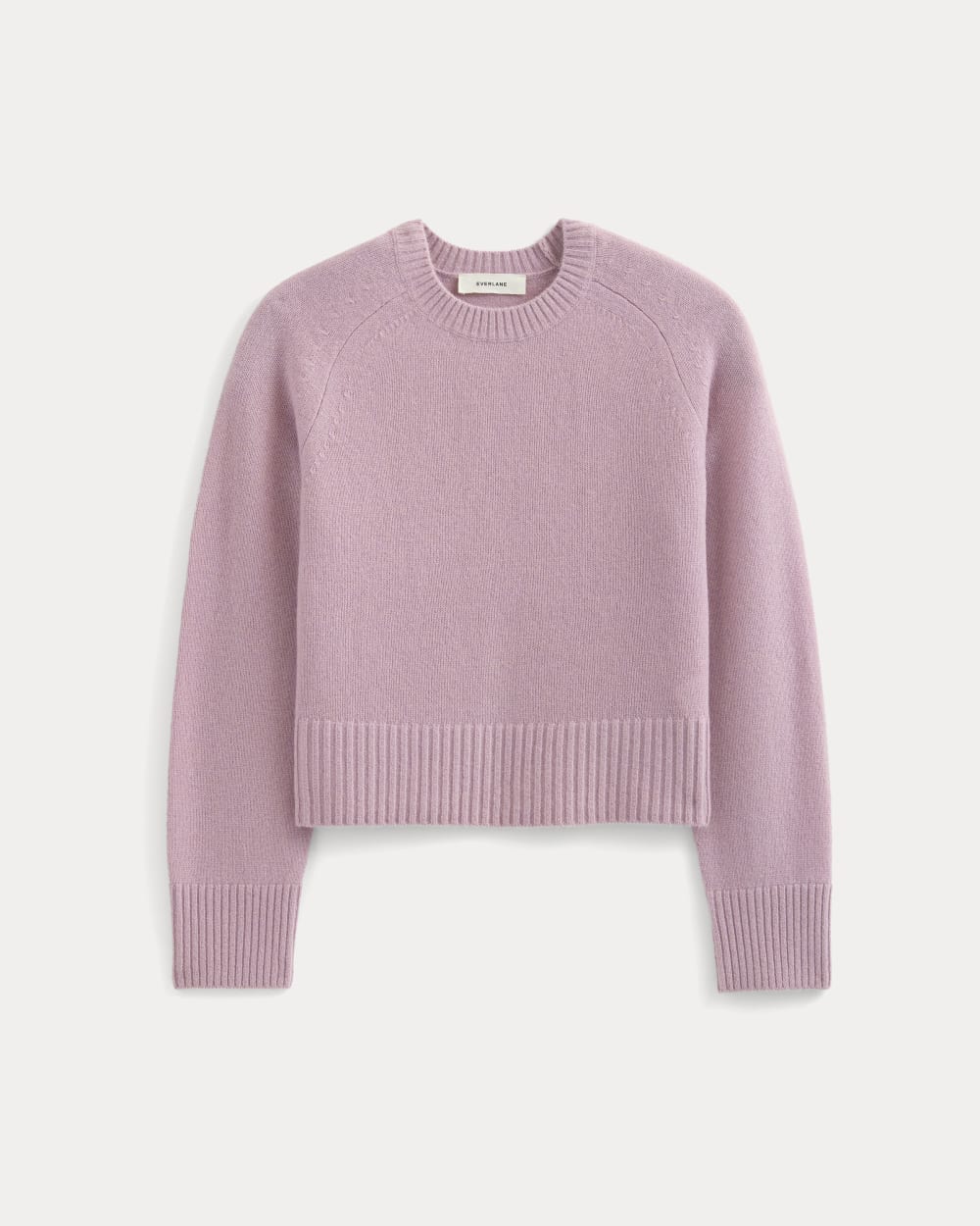 The Boxy Crew in Cashmere | Lilac Crush - Image 2