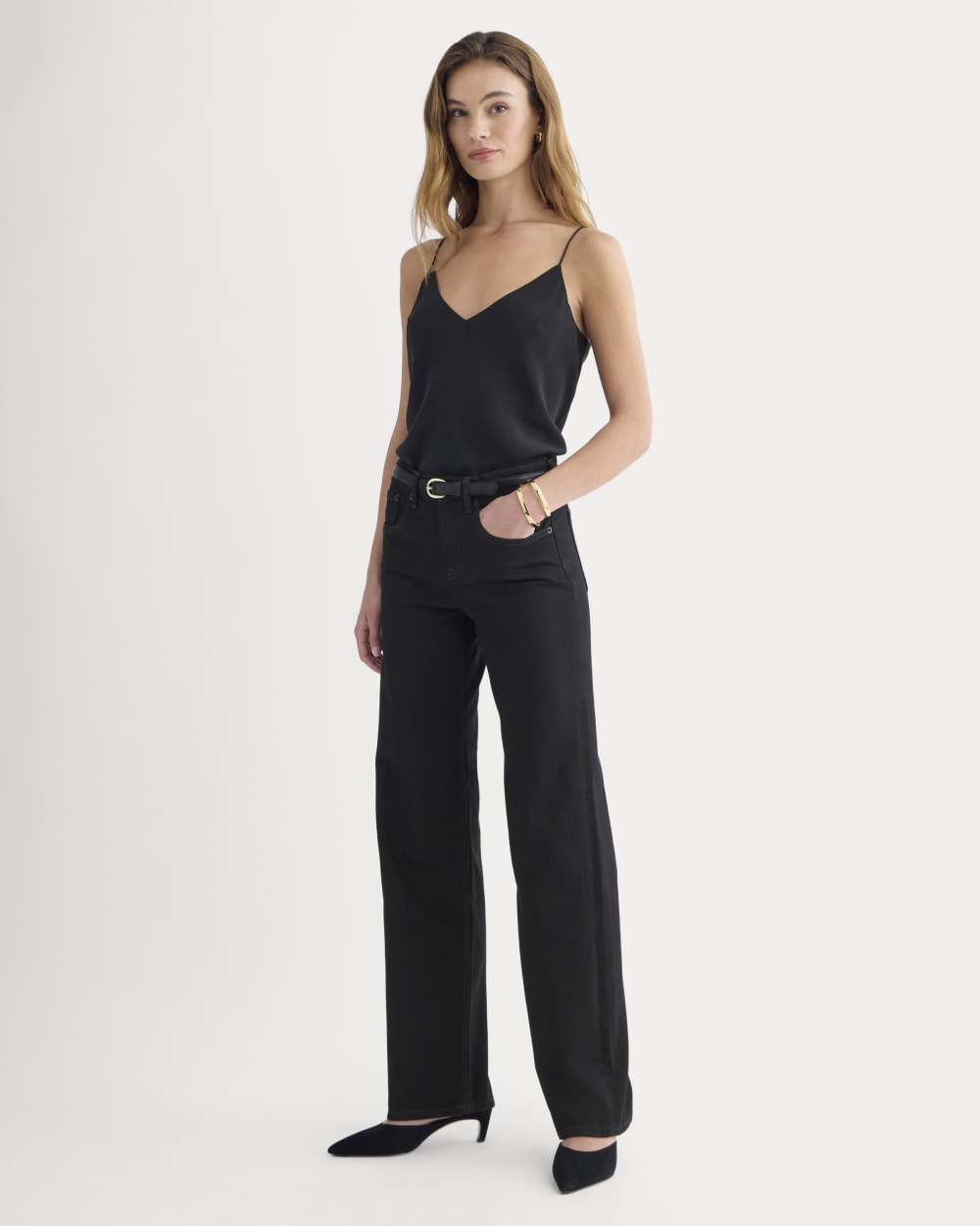 The Column Jean | Black | 31 Inseam