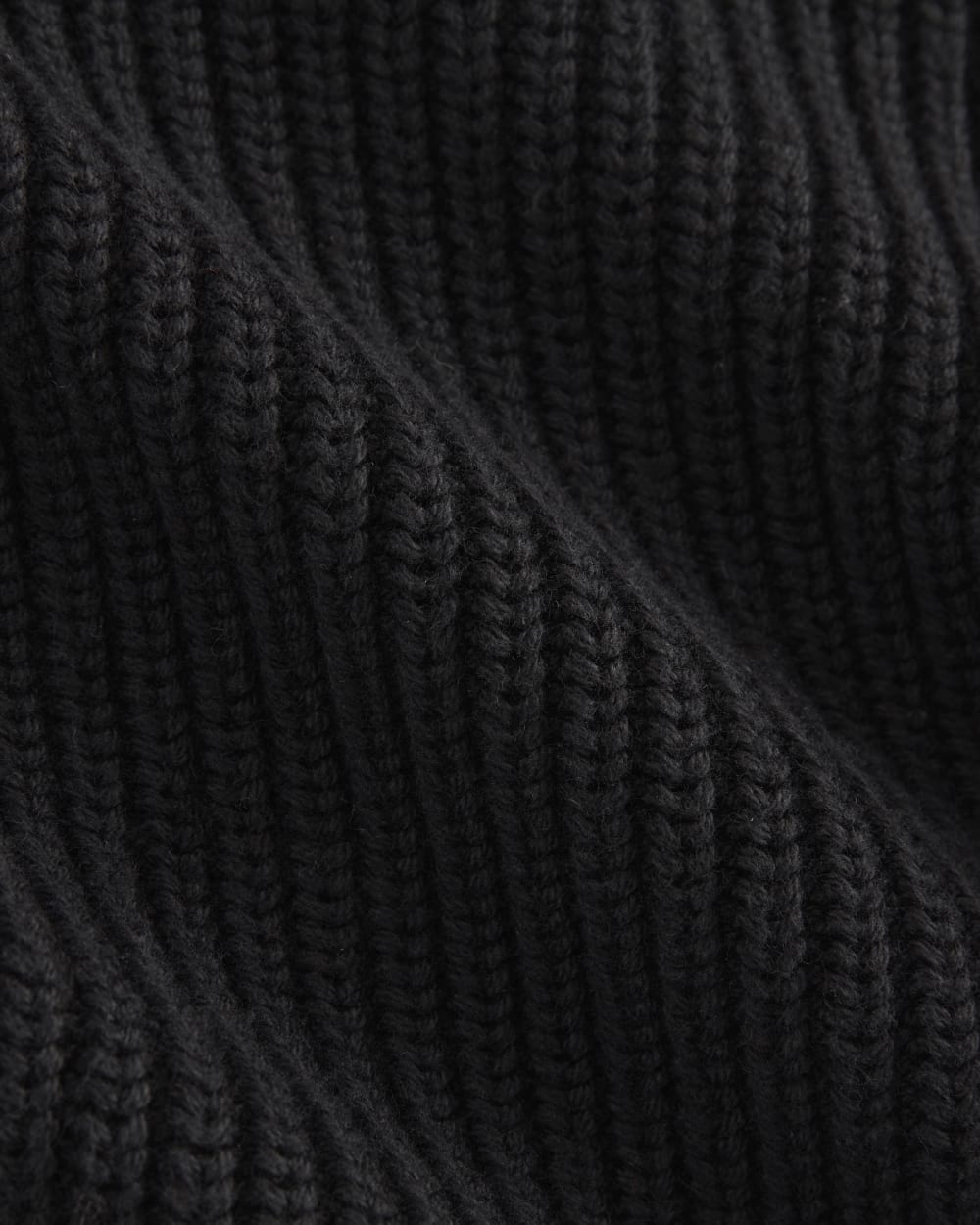 Shrunken Cardigan in Everyday Cotton | Black - Image 7