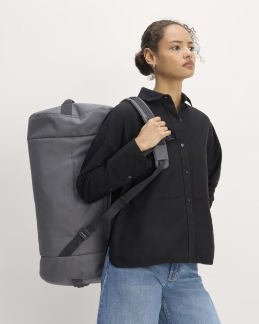 Alternative view of The ReNew Transit 4-Way Duffle | Slate Grey