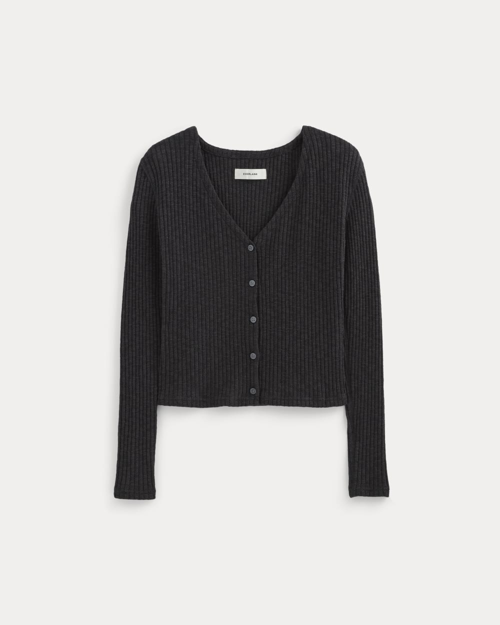 The Cozy Rib Cardigan | Black - Image 2
