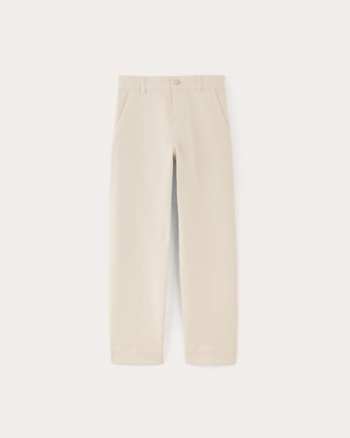 Alternative view of The Utility Straight-Leg Pant | Bone | 26.5 Inseam