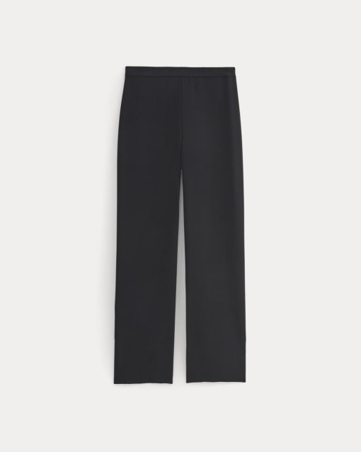 Alternative view of Drapey Crepe Pant | Black