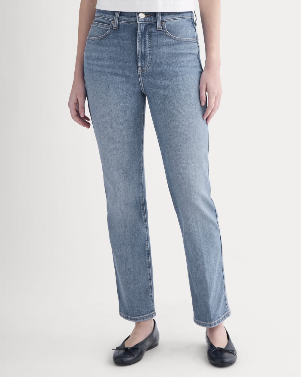 High-Rise Cigarette Jean | Medium Blue - Image 4