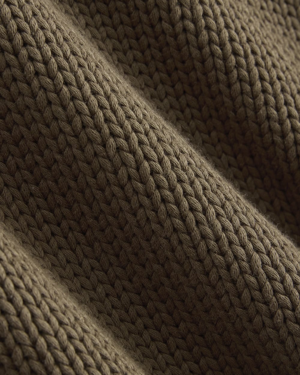 Oversized Cocoon Crew in Elevated Cotton | Beech - Image 6