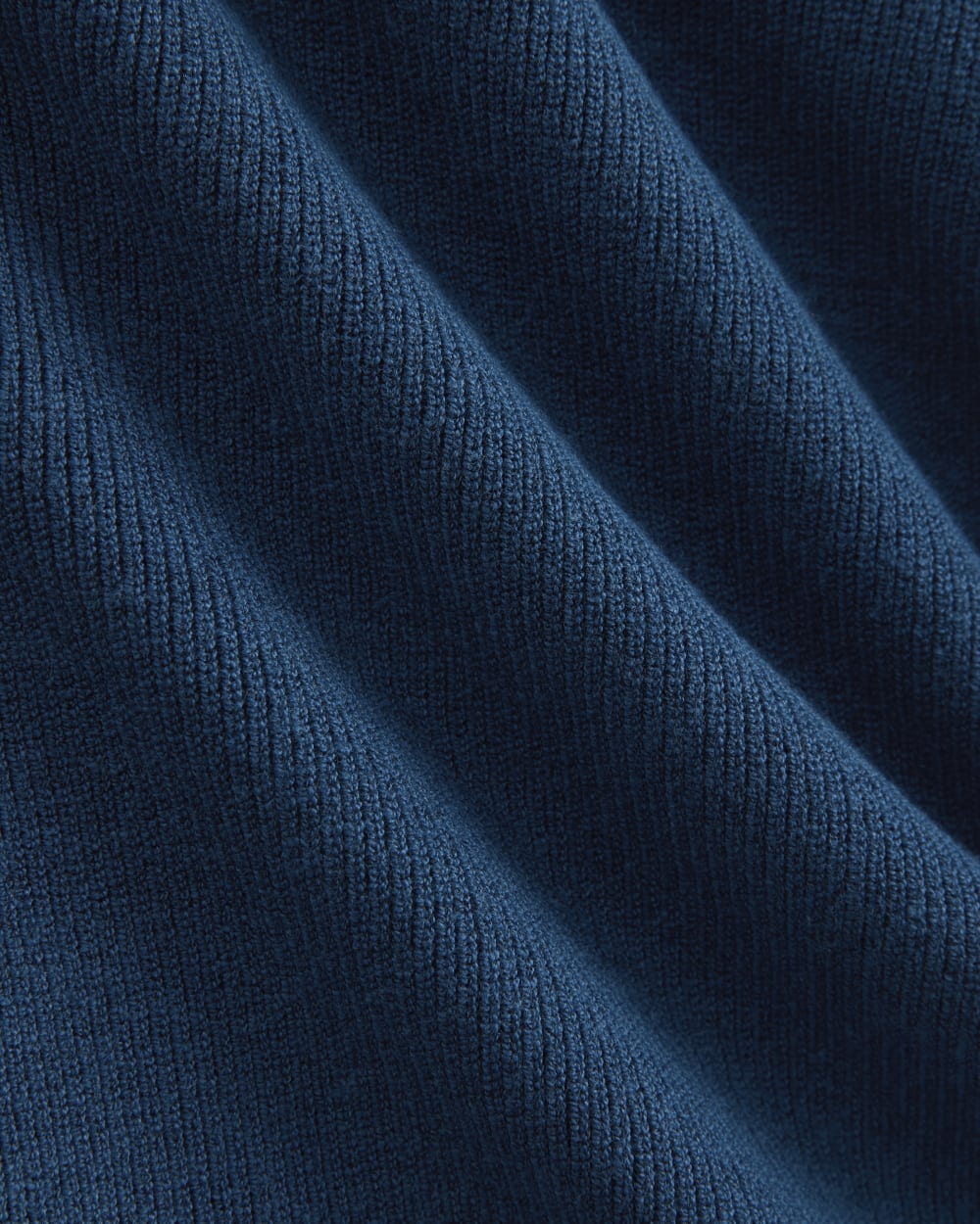 Knit Quarter-Zip Polo | Estate Blue - Image 7