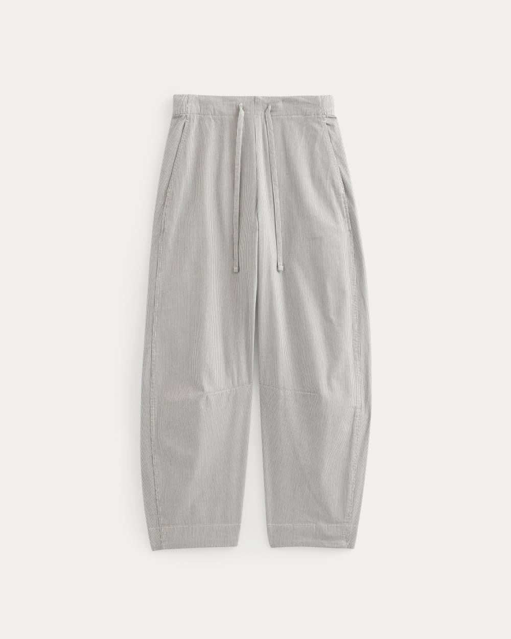 The Easy Barrel Pant | Canvas Tan / Navy - Image 2