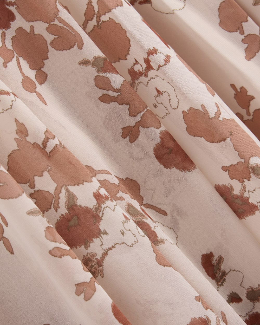 Maxi Dress in Silk Georgette | Soft Floral - Image 6