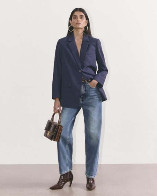 The Way-High® Jean | Mid Indigo | 27.5 Inseam