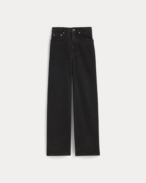 Alternative view of The Way-High® Sailor Jean | Coal | 27.5 Inseam