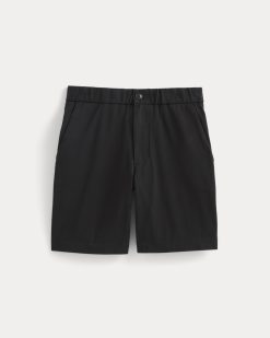 Alternative view of The Pull-On Performance Chino Short | Black