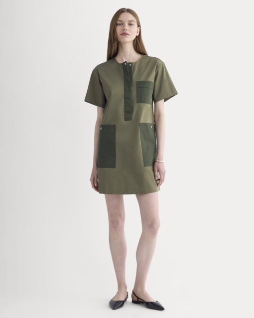 The Safari Mini Dress | Kalamata / Duffel Bag