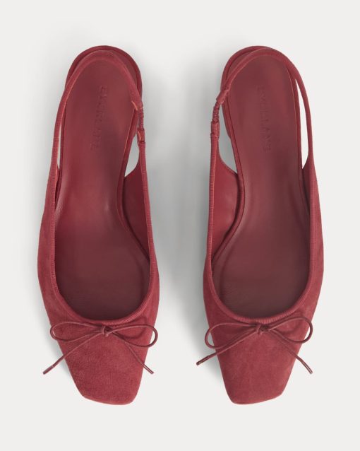 Alternative view of The Ballet Slingback Heel | Karanda Red