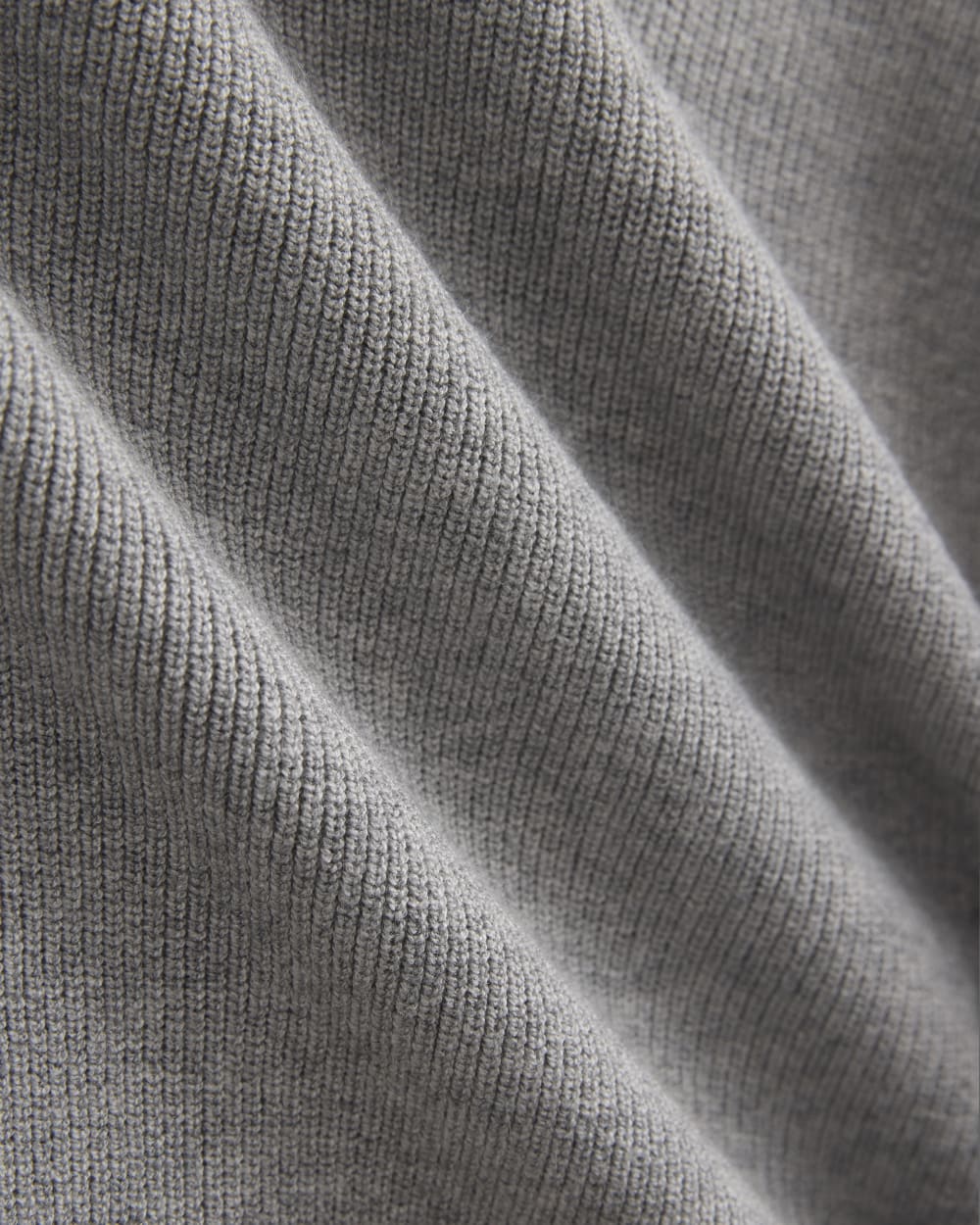 Knit Quarter-Zip Polo Dress | Light Heathered Grey - Image 5