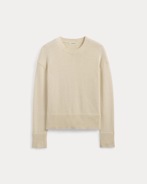 Alternative view of The Boxy Sweater in Everyday Cotton | Canvas