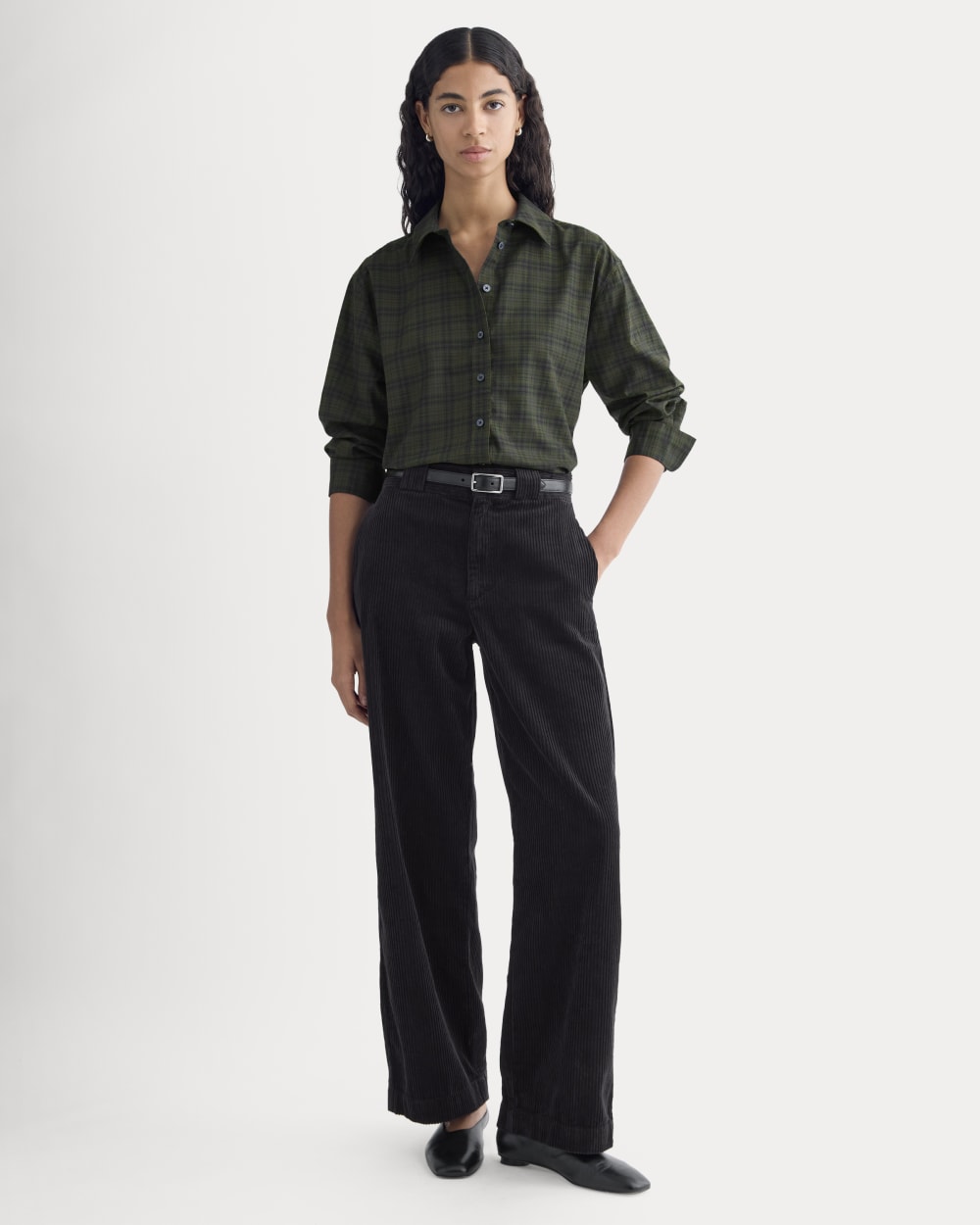 Everyday Shirt in Silky Cotton | Duffle Bag Plaid - Image 3