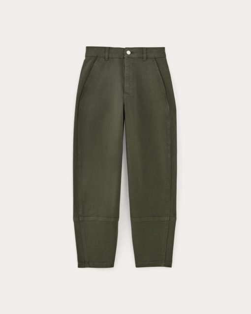Alternative view of The Utility Barrel Pant | Dark Forest | Regular