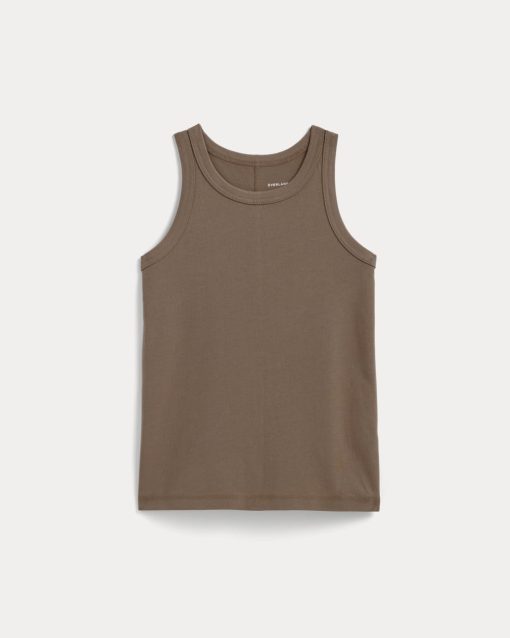 Alternative view of The Tank in Essential Cotton | Mocha