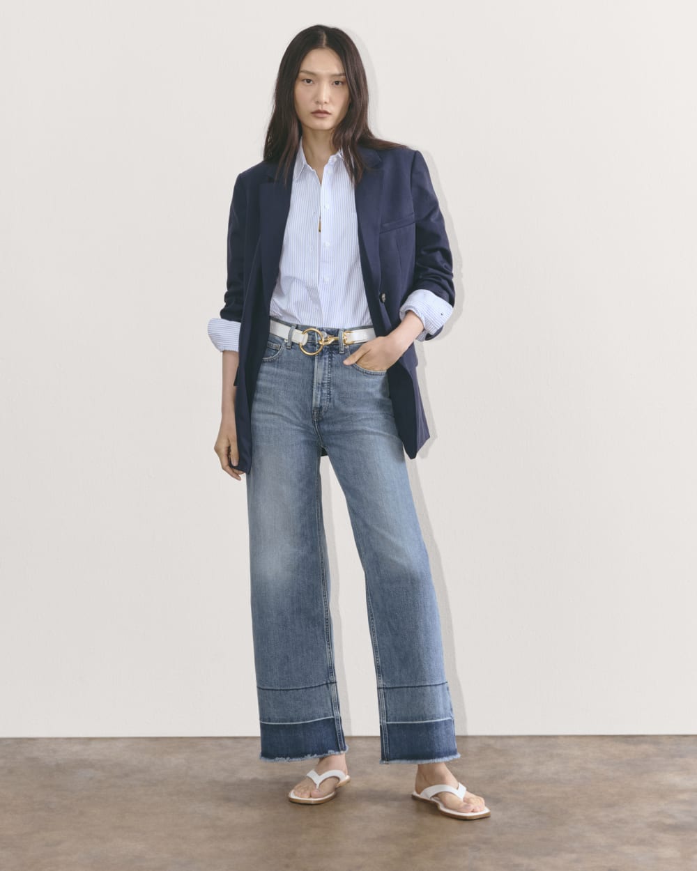 The Way-High® Sailor Jean | Tint Blue | 27.5 Inseam