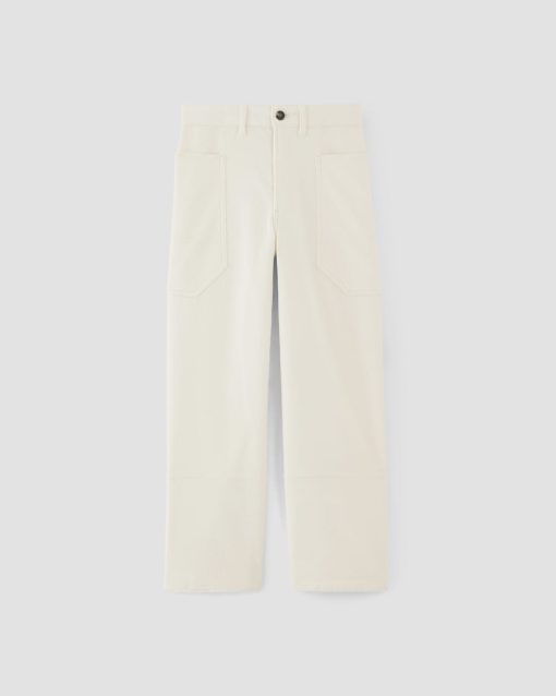Alternative view of The Corduroy Gardener Pant | Bone